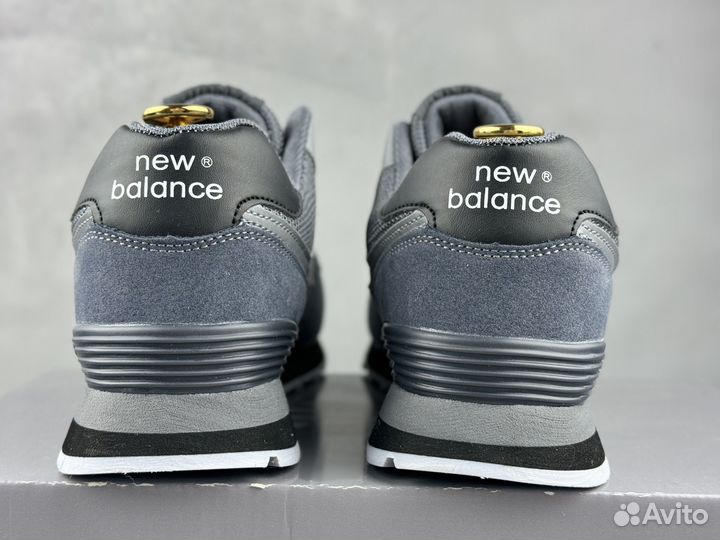 Мужские кроссовки New Balance 574 серые