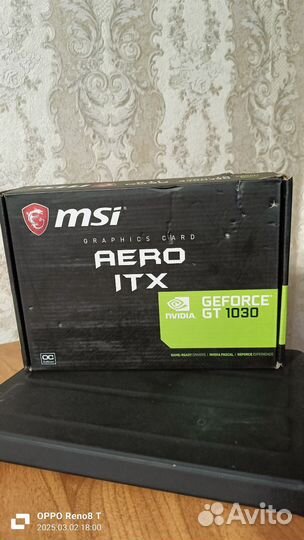 Видеокарта gt 1030 2 gb