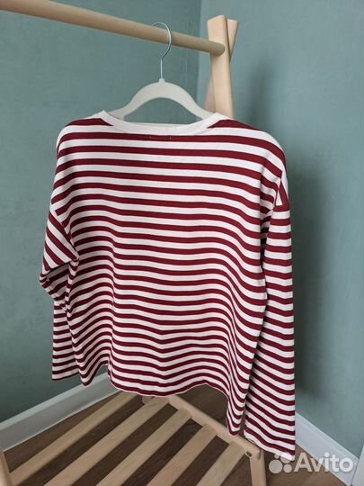 Лонгслив тельняшка женская 46 размер