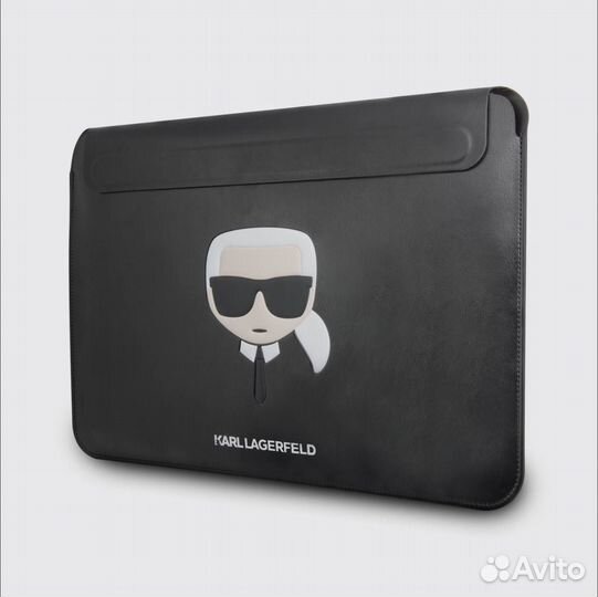 Кожаный чехол Karl Lagerfeld для MacBook 13.3