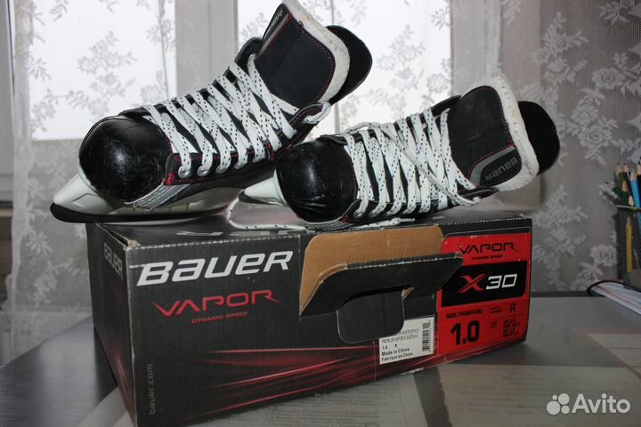 Хоккейные коньки Bauer 33.5