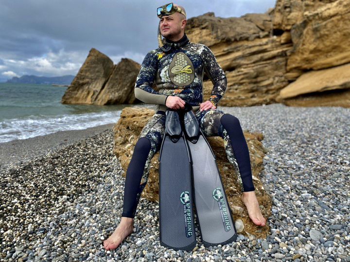 Гидрокостюм C4 Extreme Camo 5 мм, только штаны