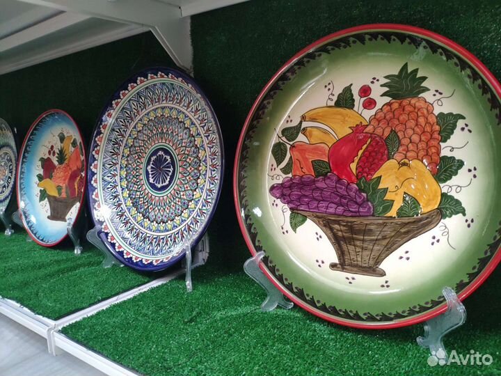 Узбекская посуда, ляганы, косушки