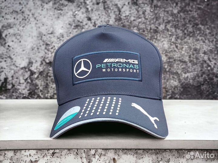 Бейсболка Puma mercedes Petronas синяя
