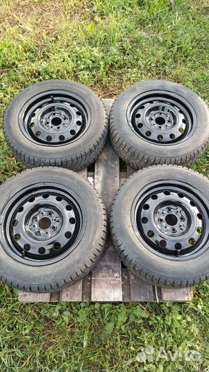 Зимняя резина с дисками на Ваз 175/65/14