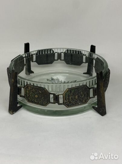 Конфетница мельхиор СССР