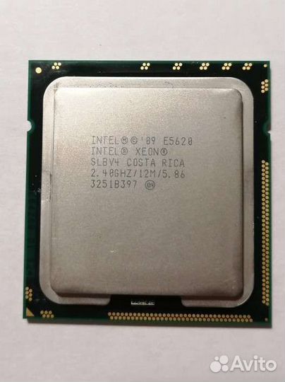 Процессор Xeon E5620 на 1366 сокет