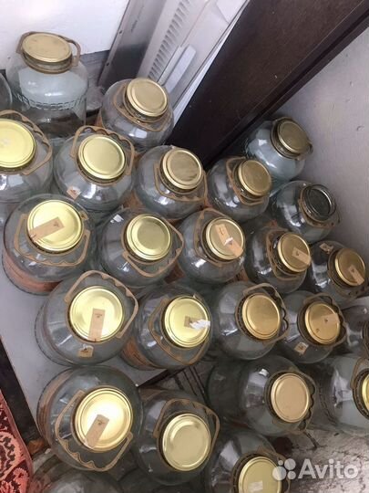 Стеклянная банка 3л с крыжкой