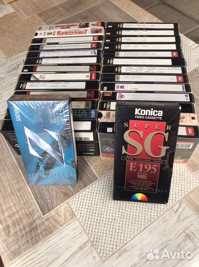 Видеокассеты vhs