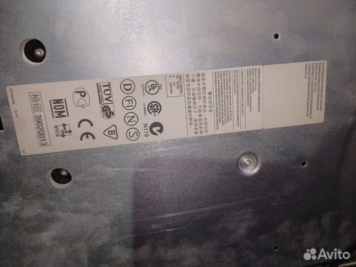 Клава в стойку с рельсами