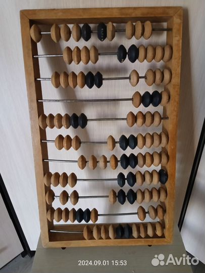 Счеты деревянные большие СССР