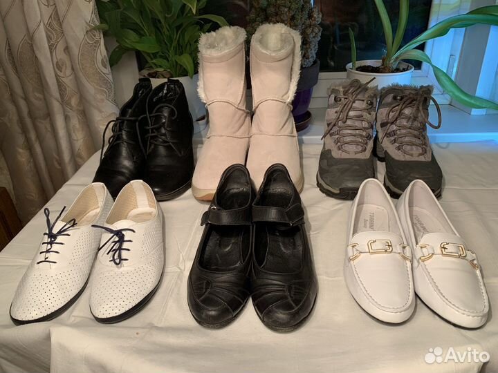 Обувь женская 38 размер уги кожа