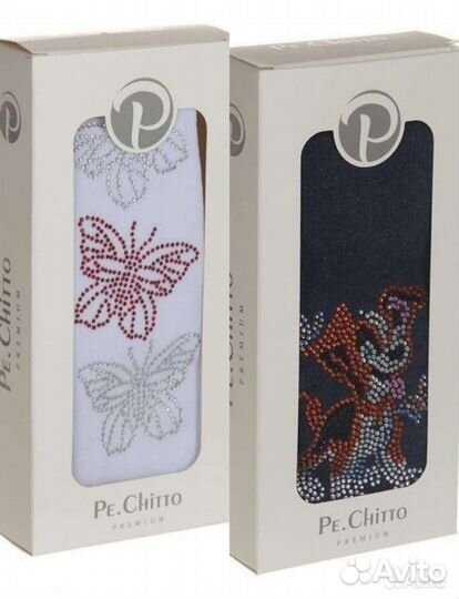 Колготки со стразами