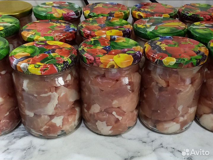 Тушёнка, каши, рыба, колбаски