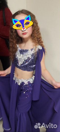 Костюм для восточных танцев детский