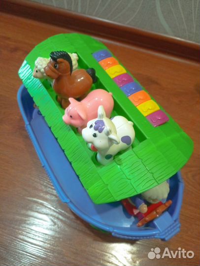 Развивающие игрушки кораблик Ноев Ковчег