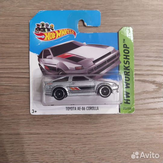 Hot wheels Toyota AE-86 Corolla