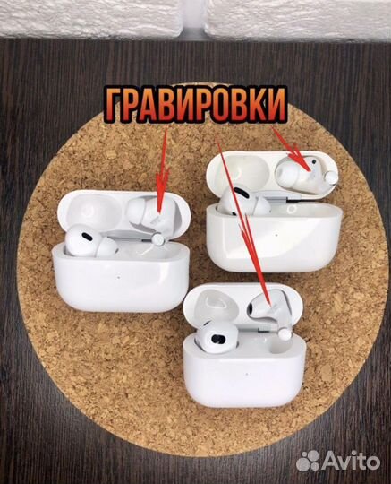 Наушники apple airpods 2 /airpods pro / airpods 3