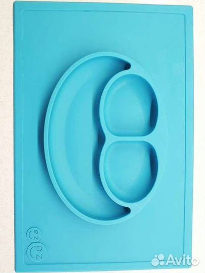 Тарелка детская HUK и силиконовая