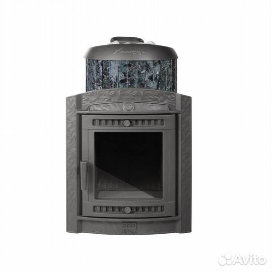 Печь Для Бани Атмосфера L+ ктт ламели «Пироксенит»
