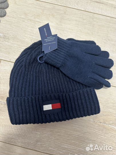 Набор шапка и перчатки Tommy hilfiger