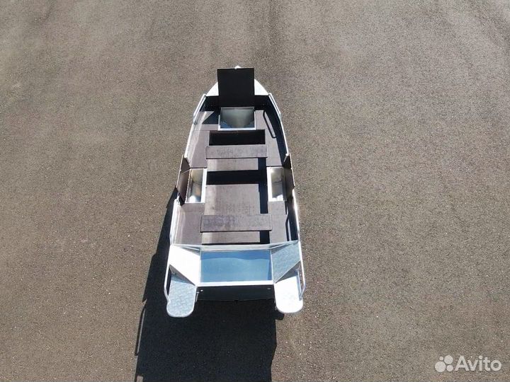Новая алюминиевая моторная лодка Wyatboat 390M