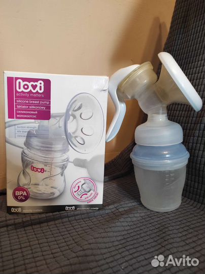 Молокоотсос avent и lovi ручной
