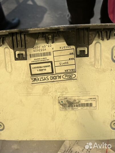 Soni маглитола для ford2