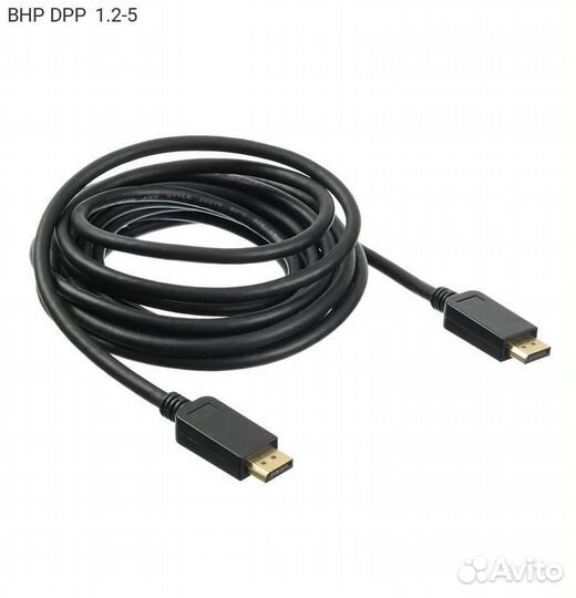 BHP DPP 1.2-5, Видеокабель buro DisplayPort (M) - D