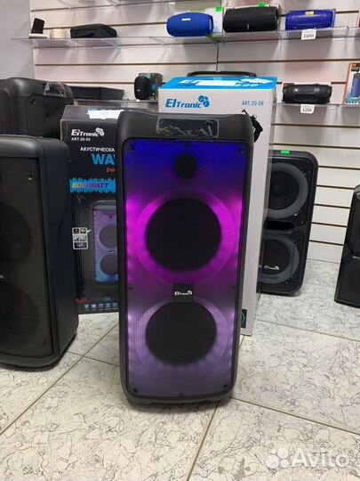 Мощня колонка eltronic 20-09