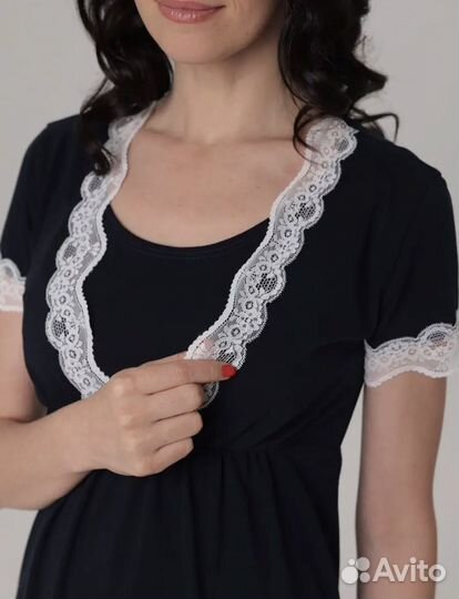 Ночная сорочка для беременных и кормящих