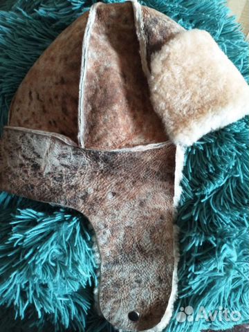 Шапка ушанка натуральная овчина