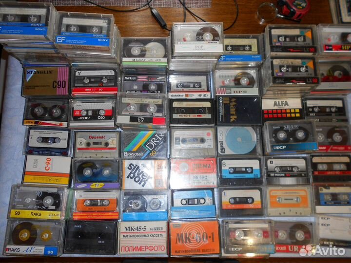 Аудиокассета редкая под запись SKC TDK и др