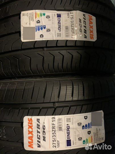 Maxxis M-36+ Victra 245/40 R19 и 275/35 R19 100Y