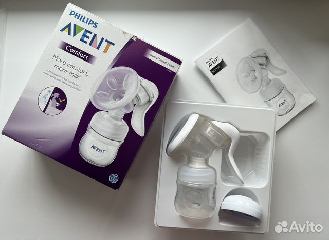 Молокоотсос avent philips ручной