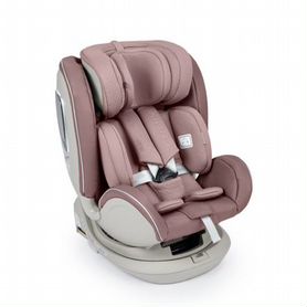 Автокресло Happy Baby 0-12 лет isofix, розовое