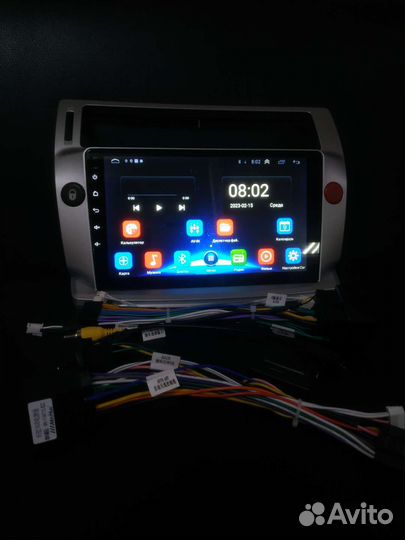 Магнитола Citroen c4 Android
