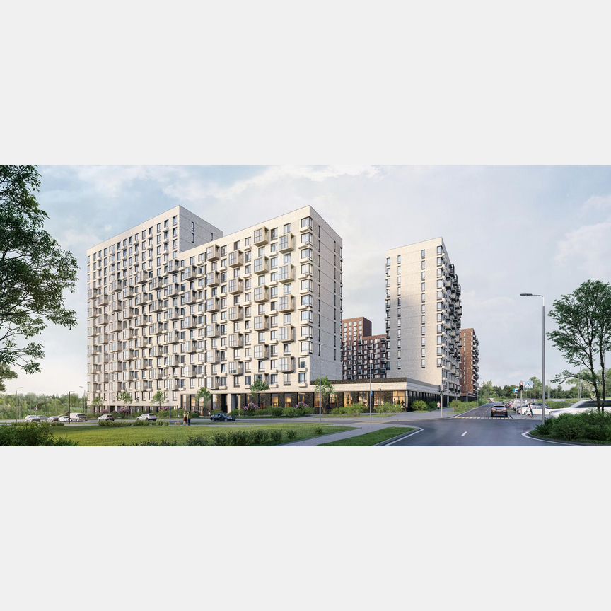 1-к. квартира, 34,6 м², 15/17 эт.