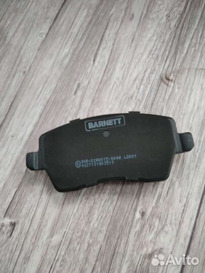 Тормозные колодки на renault duster