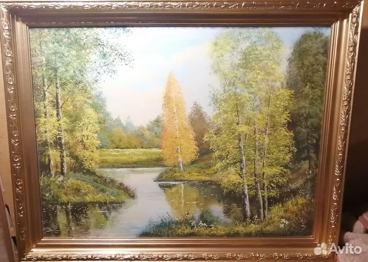 Картина маслом Геуасшвили - Осень