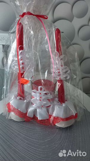 Набор свечей на свадьбу