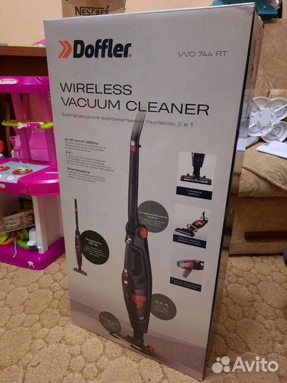 Беспроводной пылесос Doffler