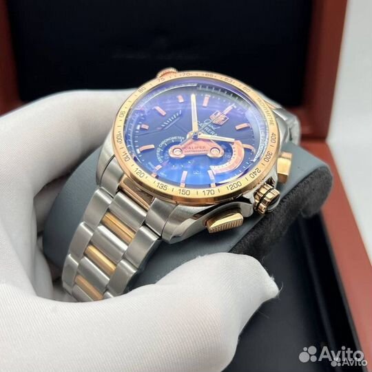 Часы Tag Heuer Grand Carrera gold