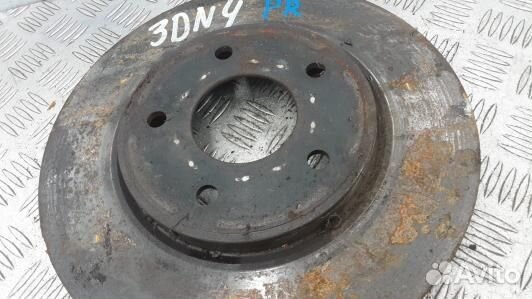 Диск тормозной передний nissan leaf ZE0 (3DN04N601