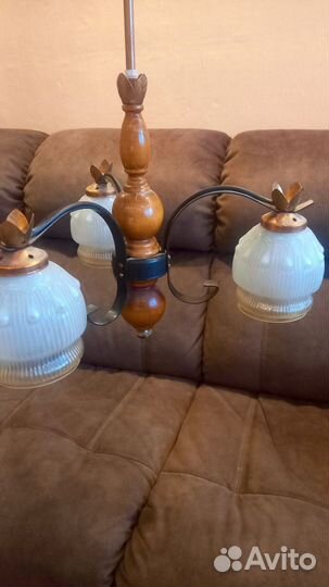 Люстра винтажная СССР