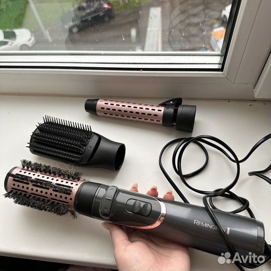 Фен-щетка Remington AS8606, grey