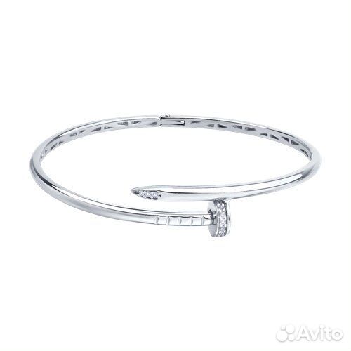 Браслет sokolov из серебра, 94051502, р.18