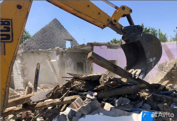 Демонтажные работы/Снос домов/Снос построек