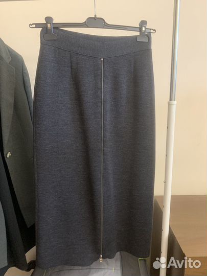 Юбка длинная теплая 44