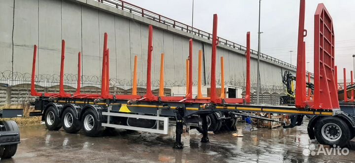 Полуприцеп лесовоз (сортиментовоз) Стройремавто АПС 553604, 2022
